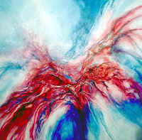 Click here to see this acrylic painting enlarged.